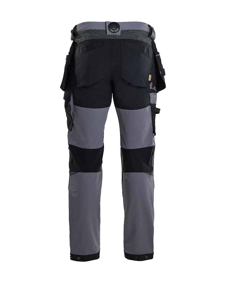 Werkbroek 4-weg stretch Medium Grijs/Zwart