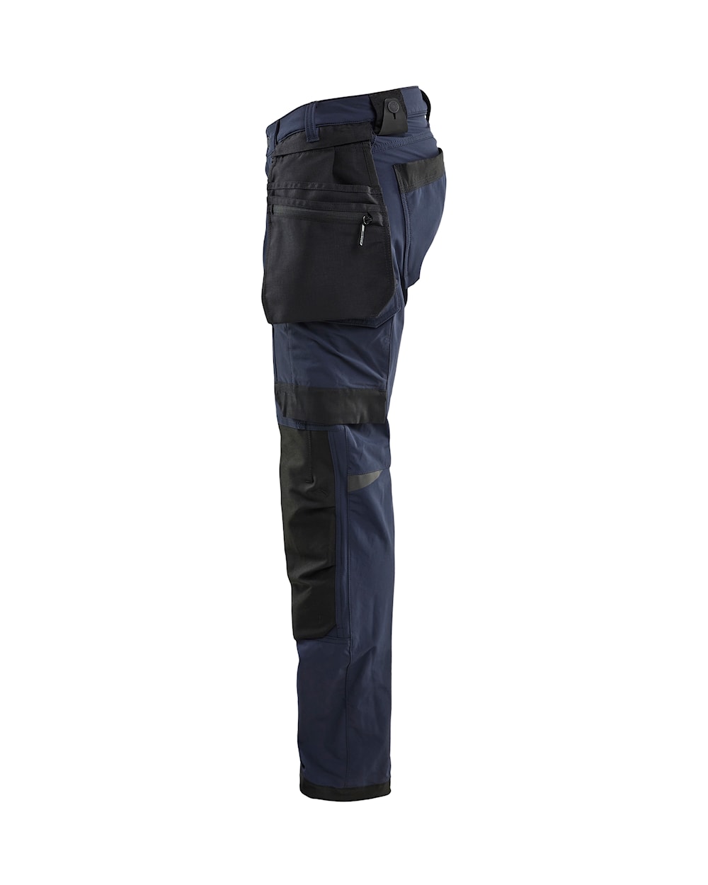 Werkbroek 4-weg Stretch DONKER MARINEBLAUW/ZWART