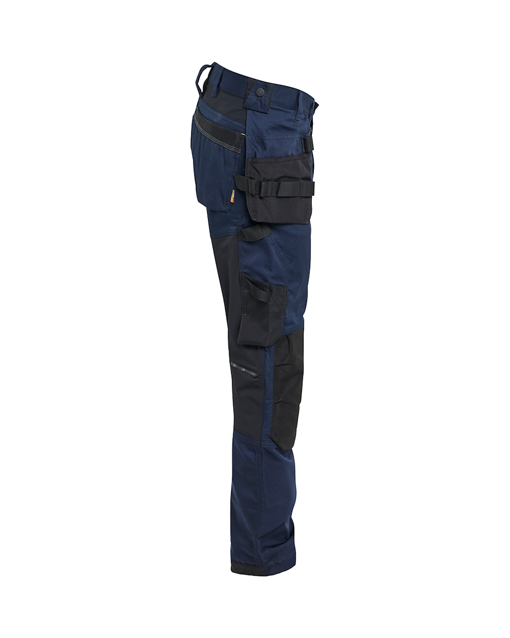Werkbroek 2-weg stretch met gereedschapszakken Marineblauw