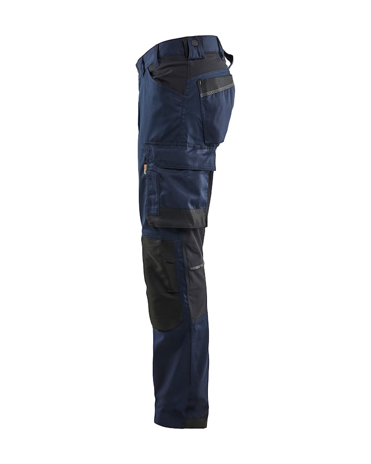 Werkbroek 2-weg stretch Marineblauw