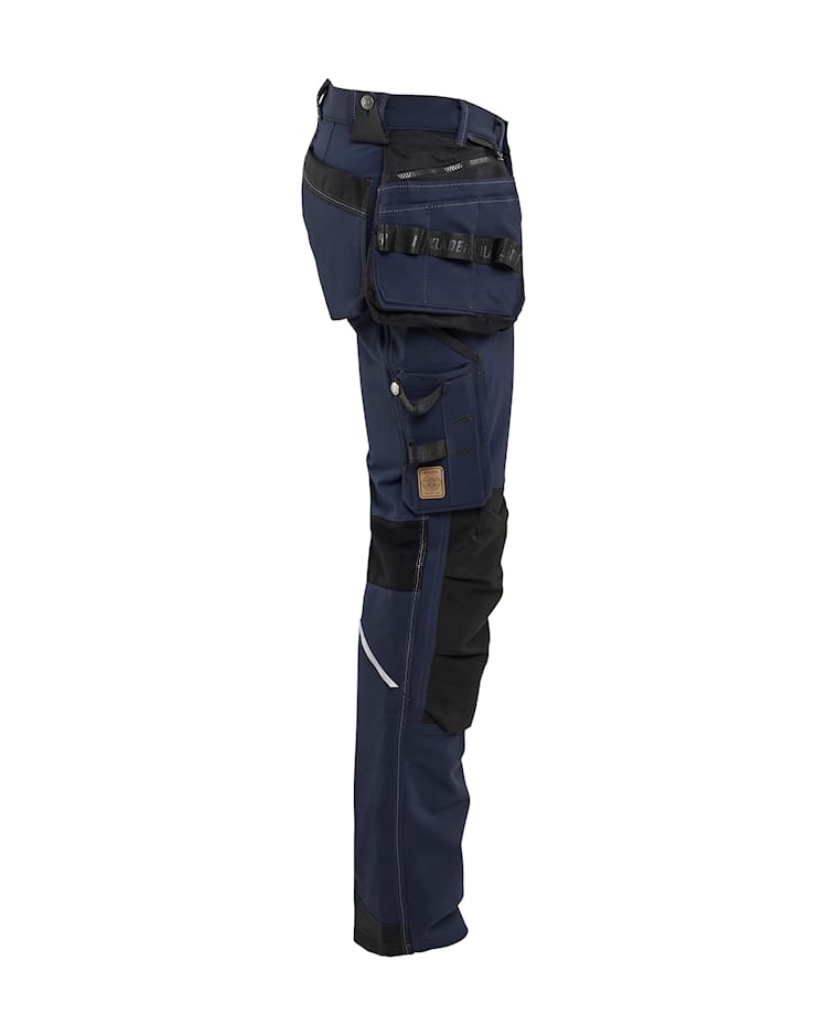 Werkbroek 4-weg stretch X1900 Marineblauw/Zwart