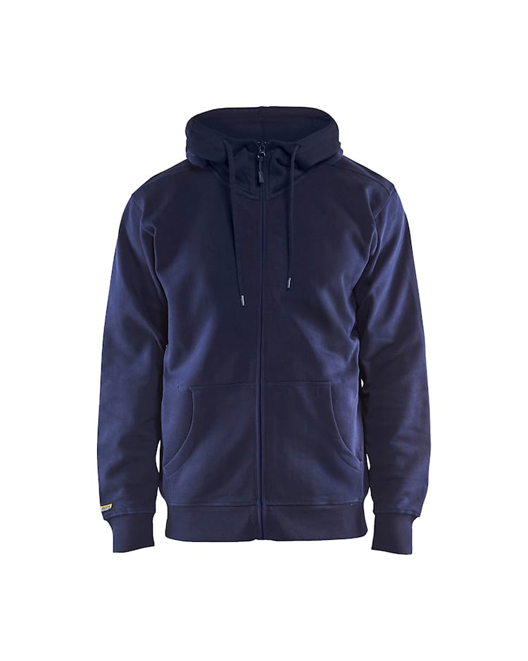 Hooded sweatshirt met rits