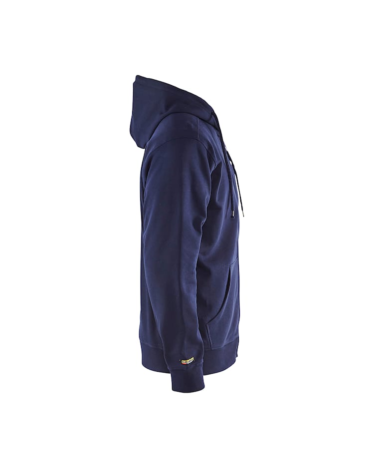 Hooded sweatshirt met rits