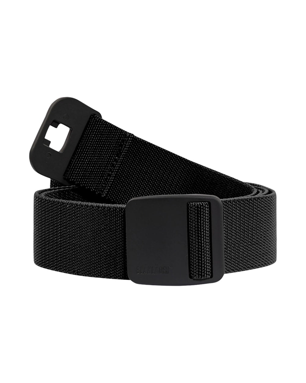 Riem stretch zonder metaal ZWART
