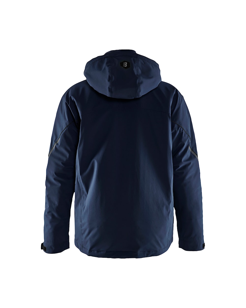 Lichtgewicht winterjas 4-weg stretch DONKER MARINEBLAUW/ZWART