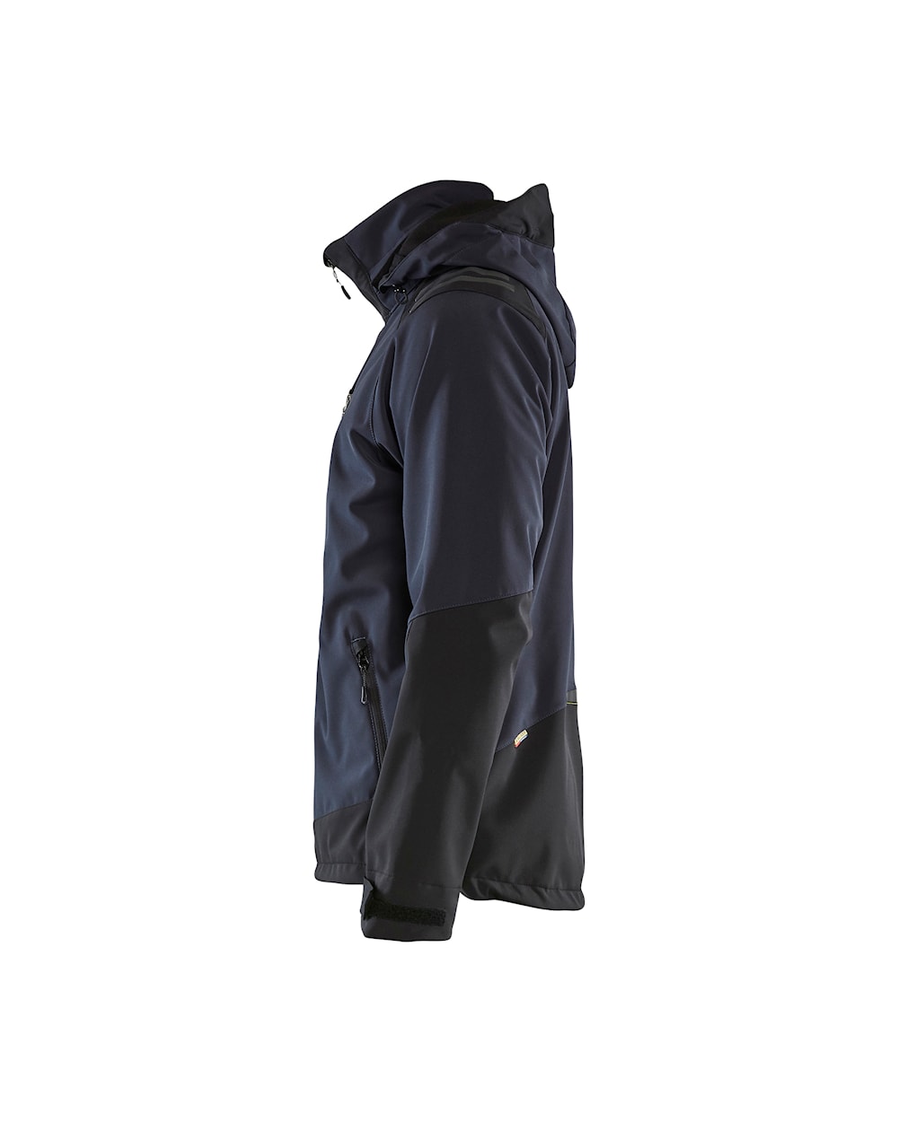 Softshell jack DONKER MARINEBLAUW/ZWART