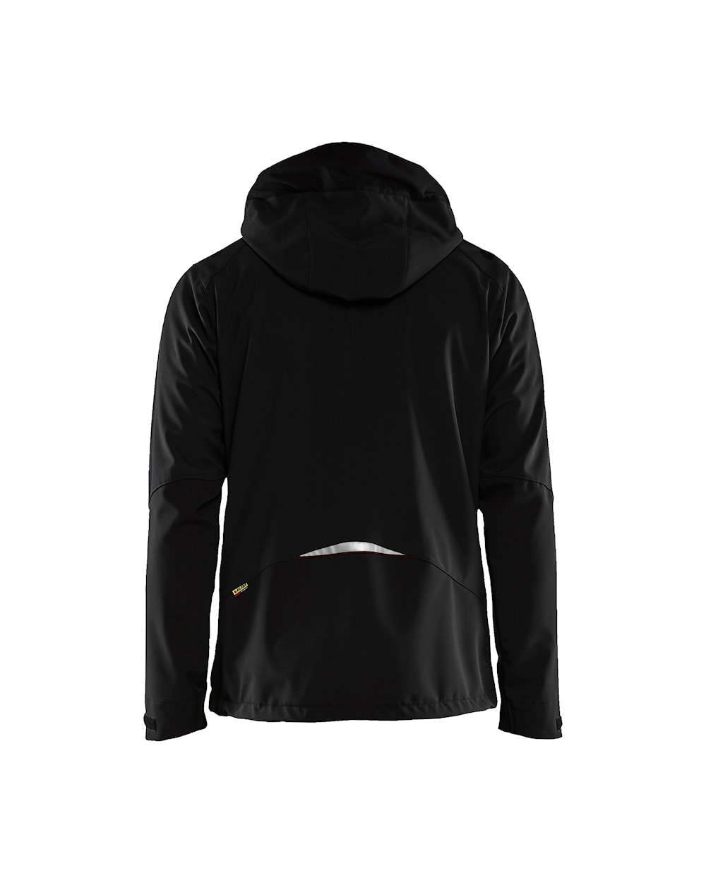 Softshell jack ZWART/ROOD