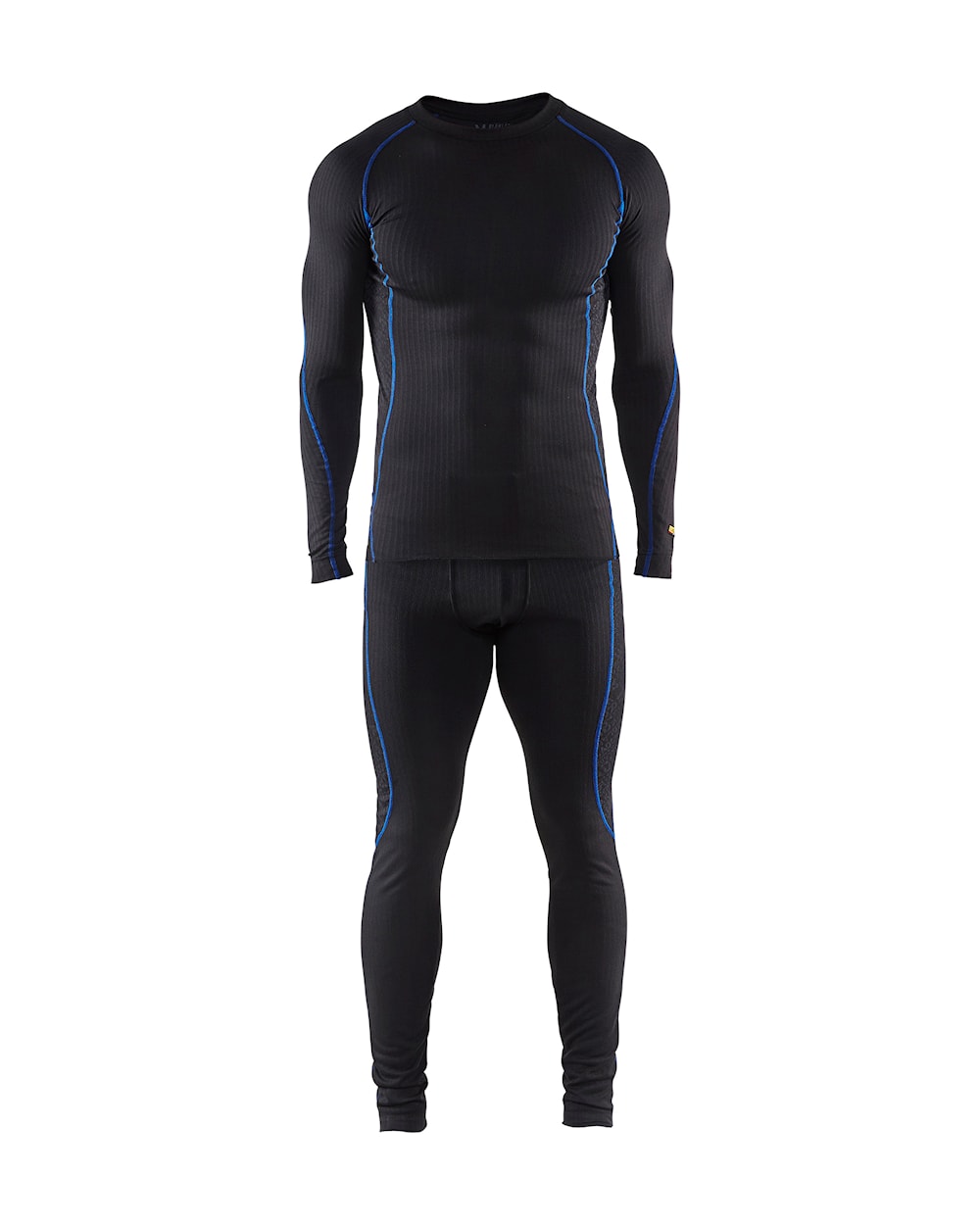 Technische Onderkledingset LIGHT ZWART/KORENBLAUW