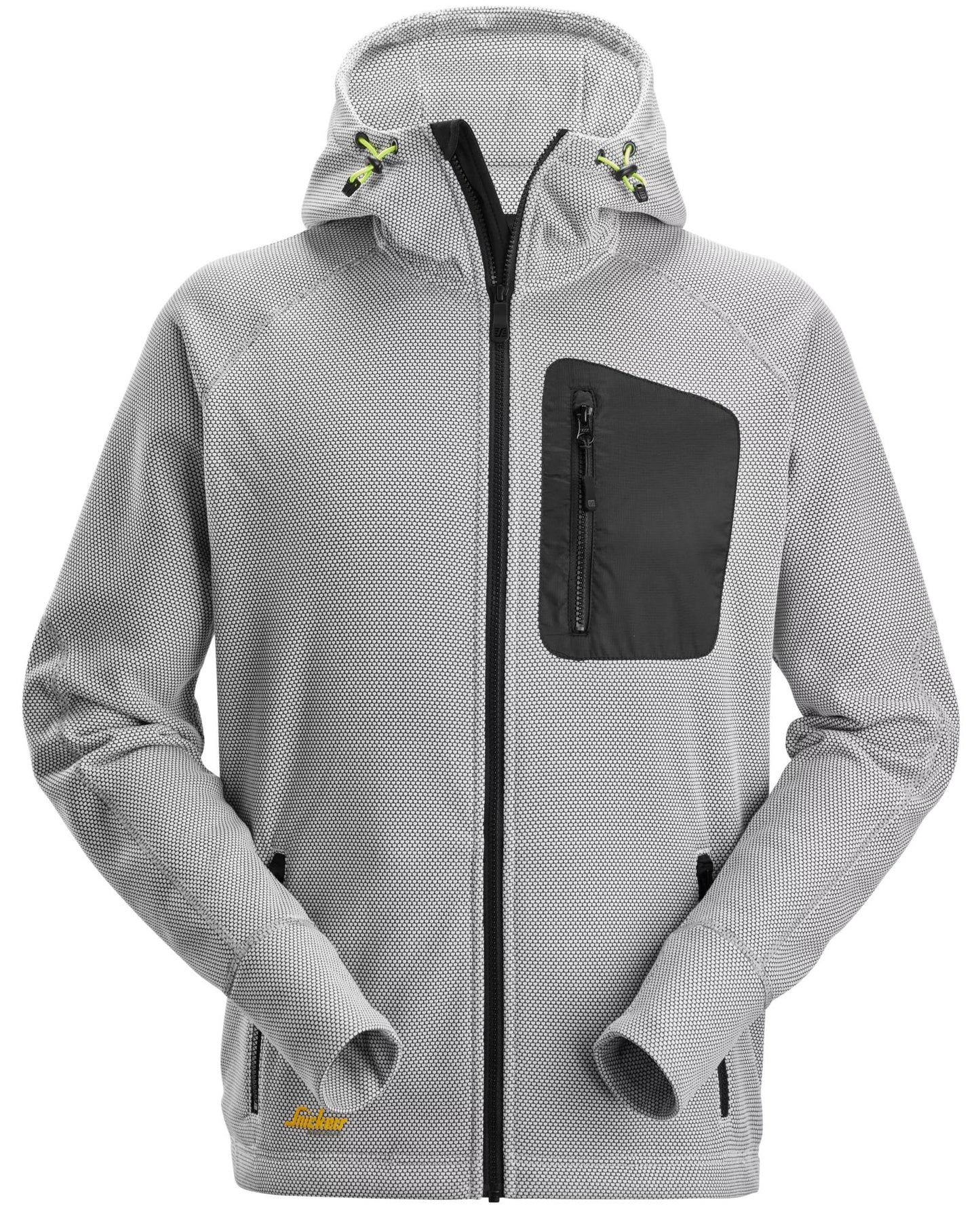 Snickers Fleece Hoodie met Volledige Rits