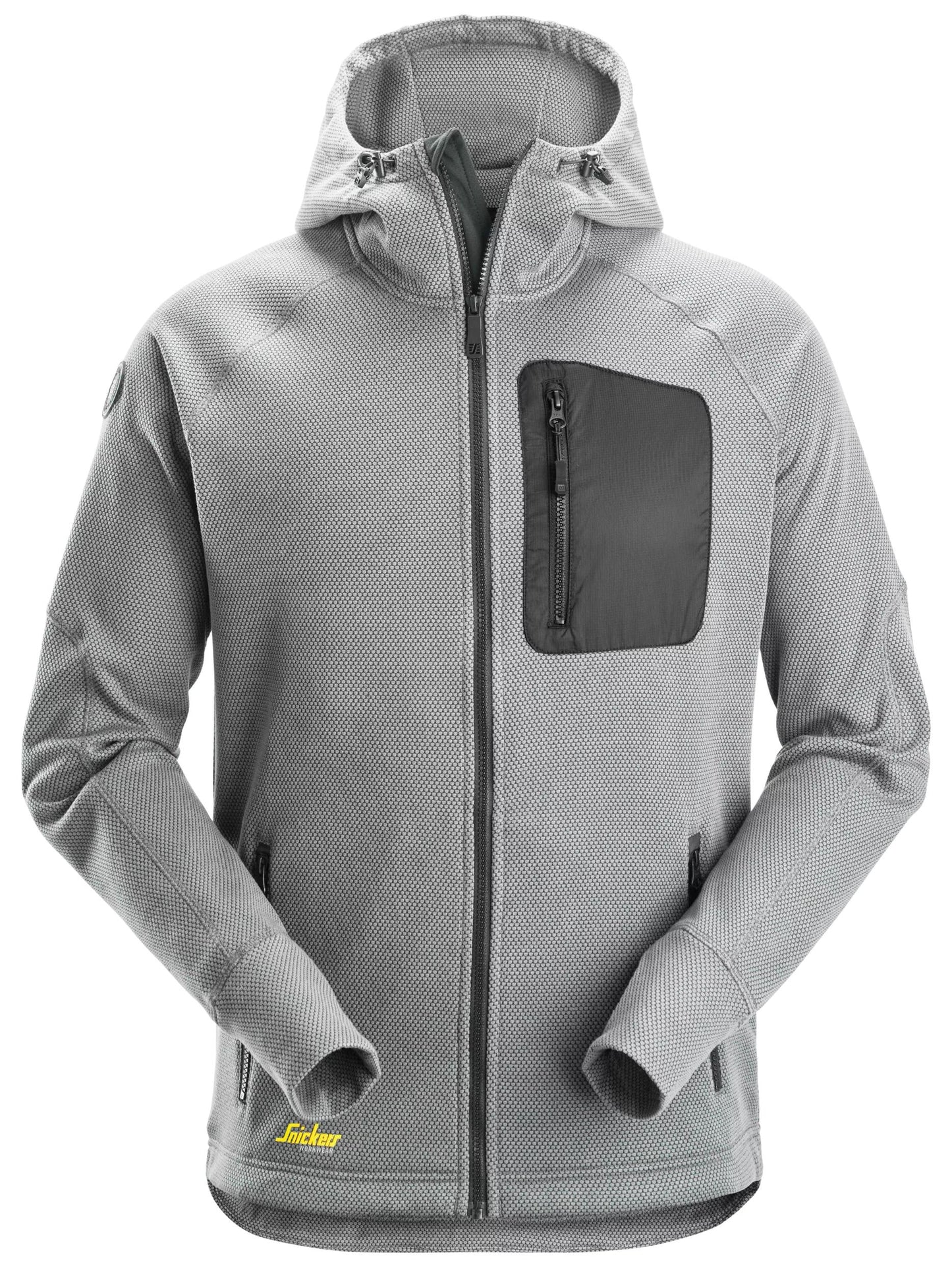 Snickers Fleece Hoodie met Volledige Rits