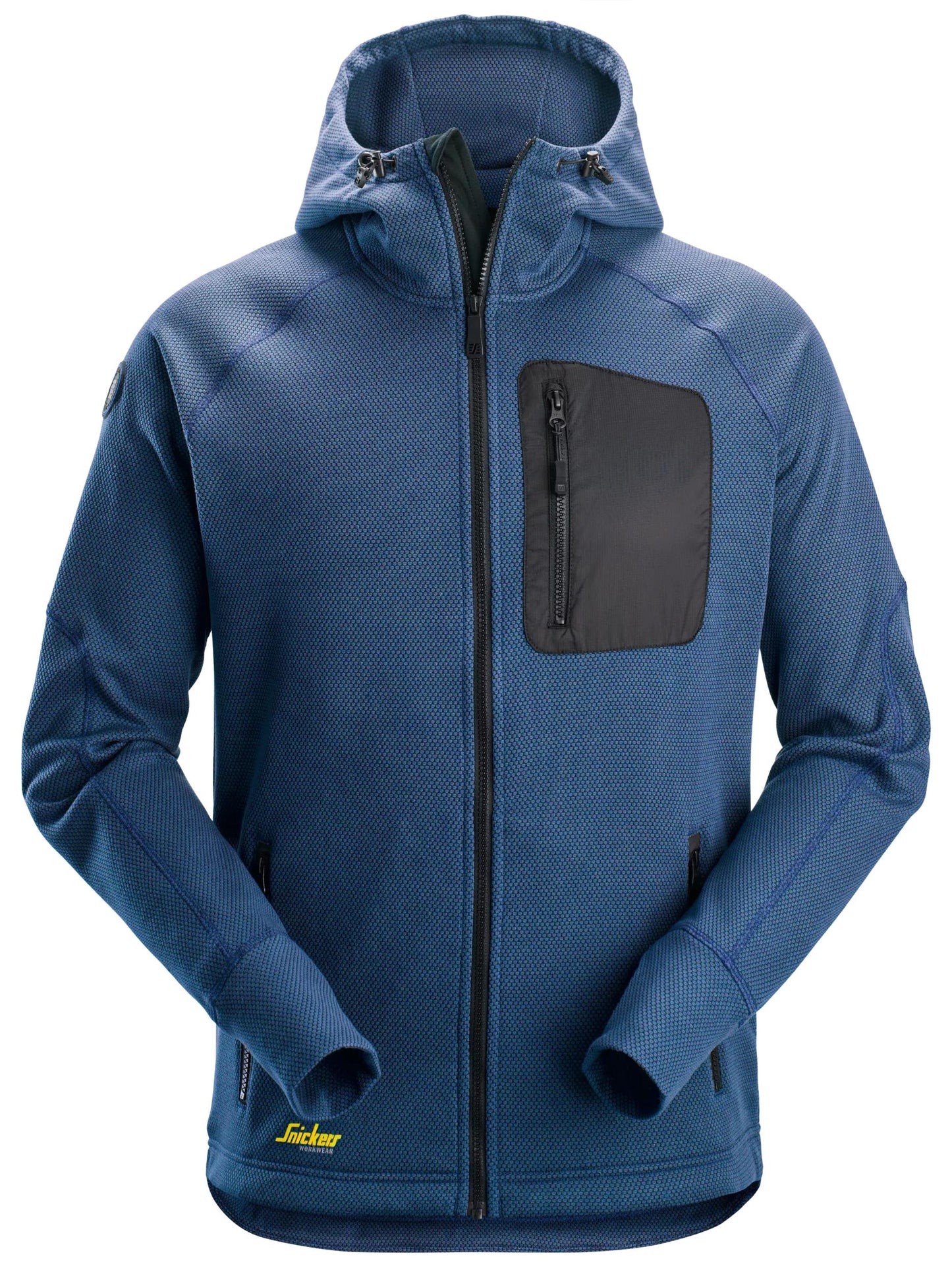 Snickers Fleece Hoodie met Volledige Rits