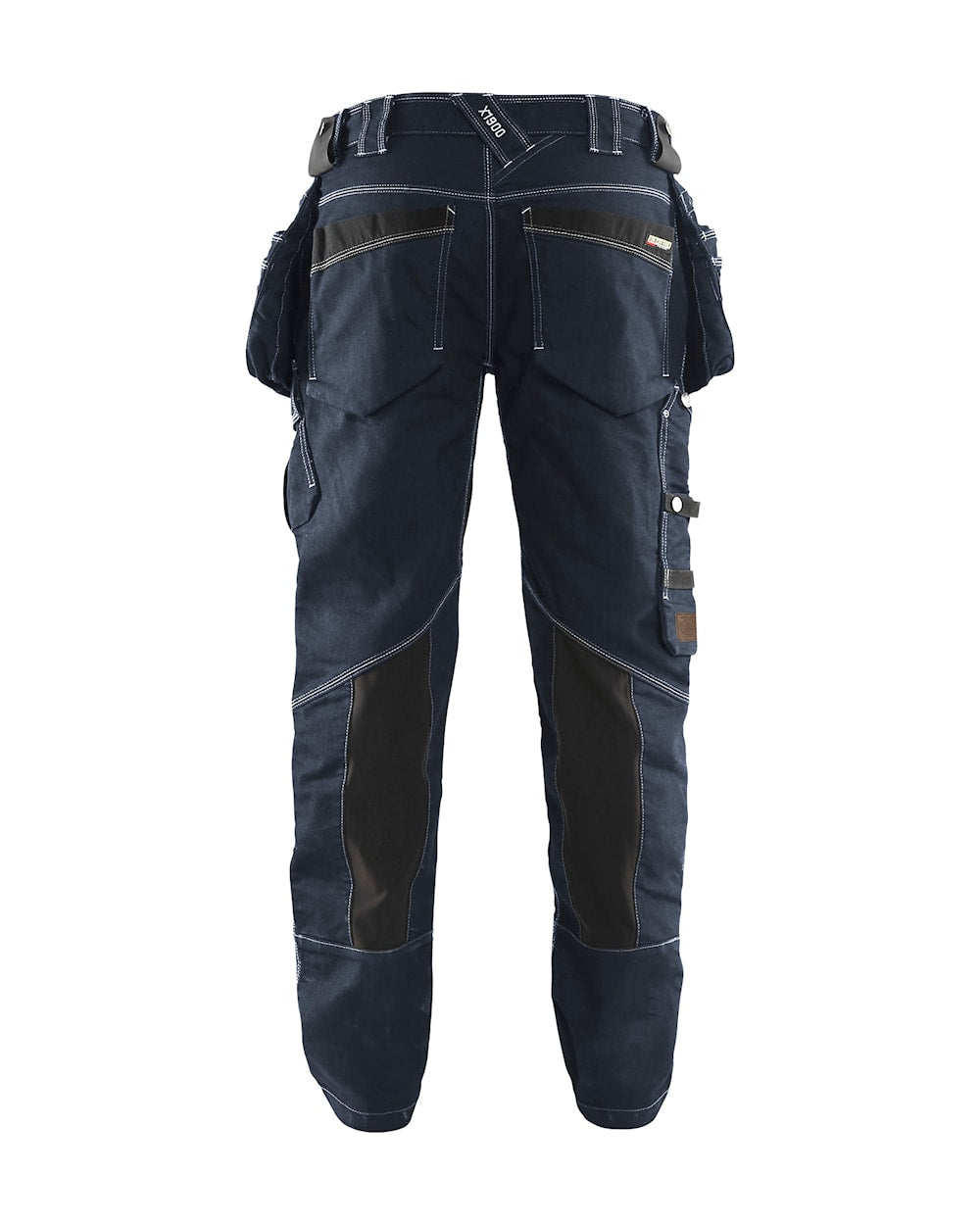 Werkbroek denim stretch X1900 Marineblauw/Zwart