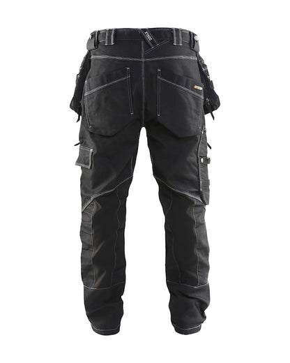 Baggy denim stretch X1900 Zwart