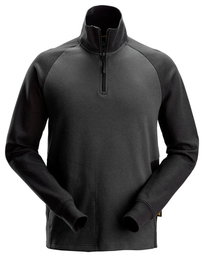 Snickers Tweekleurig Sweatshirt met Halve Rits