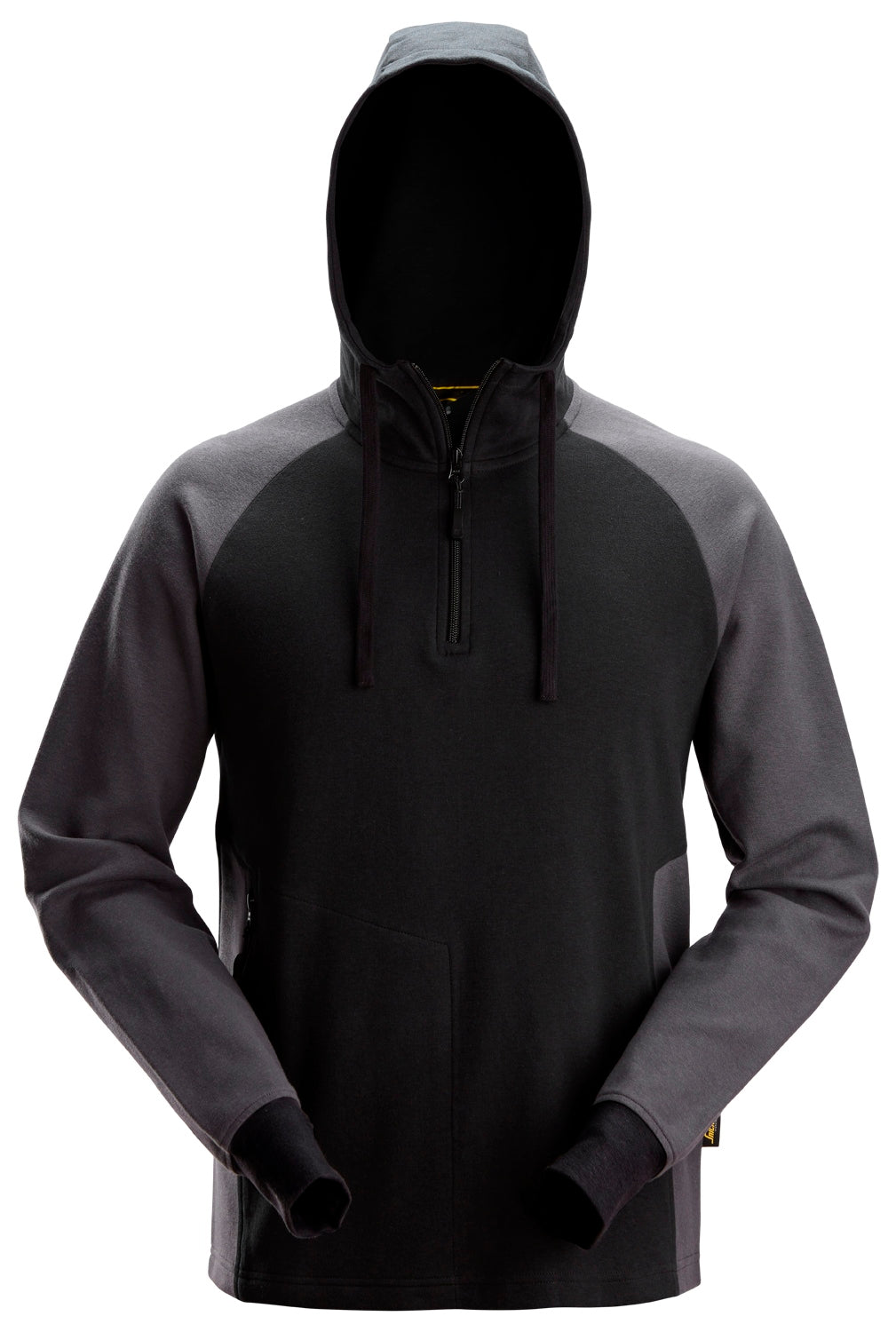 Snickers Tweekleurige Hoodie met Halve Rits