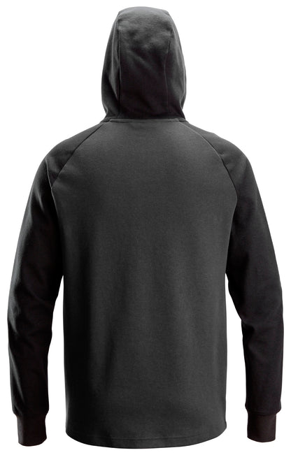 Snickers Tweekleurige Hoodie met Halve Rits