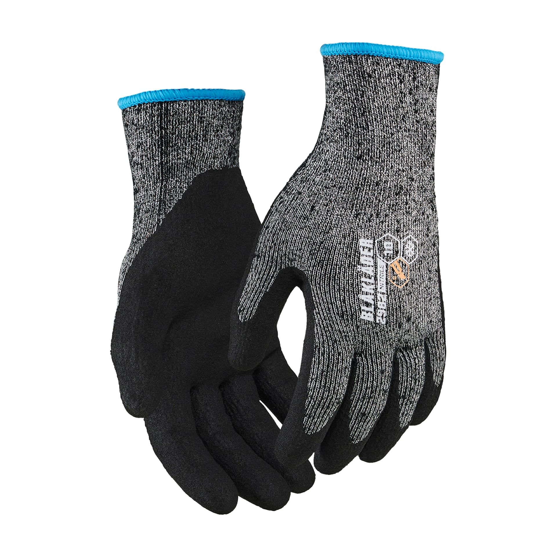 Snijbestendige handschoenen C Nitril-gedipt gevoerd