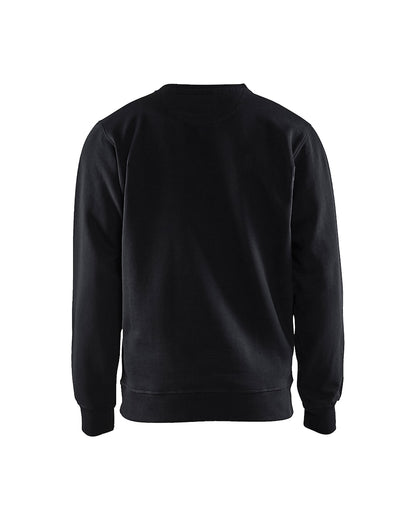 Sweatshirt Jersey ronde hals ZWART