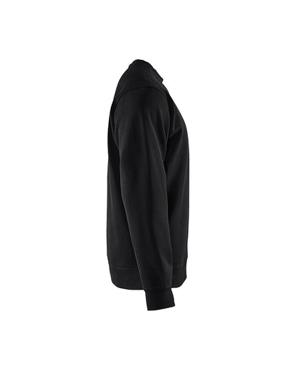 Sweatshirt Jersey ronde hals ZWART