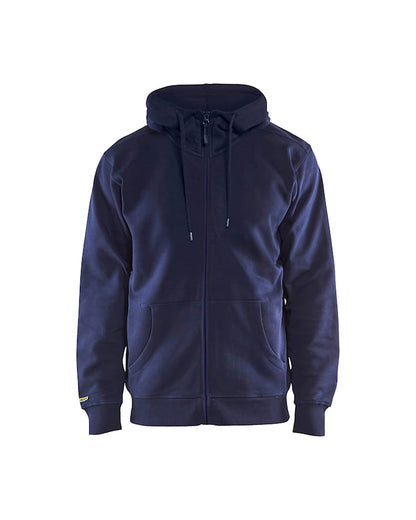 Hooded sweatshirt met rits