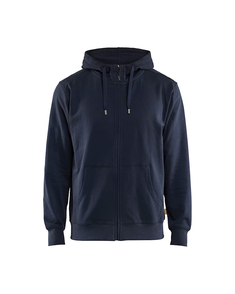 Hooded Sweatshirt met rits katoen