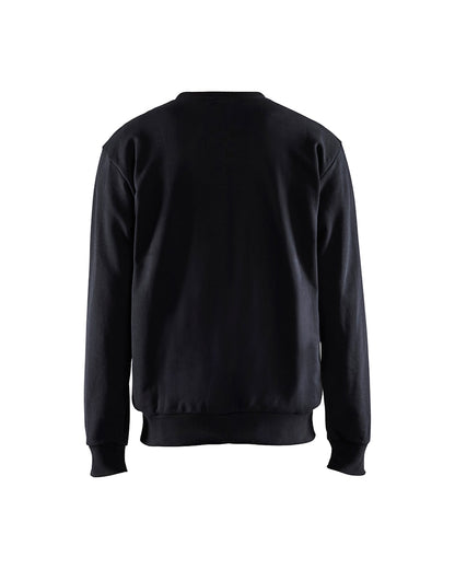 Sweatshirt bi-colour ZWART/ROOD