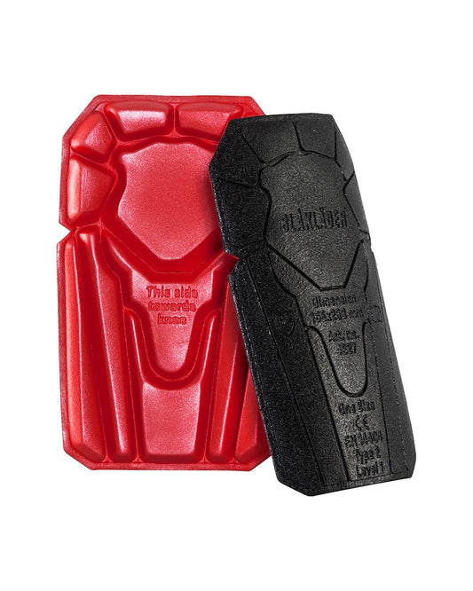 Kniestukken ZWART/ROOD