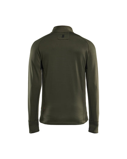 STRIKER Fleecejack DONKER HERFSTGROEN