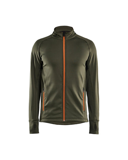 STRIKER Fleecejack WOUDGROEN/ROEST