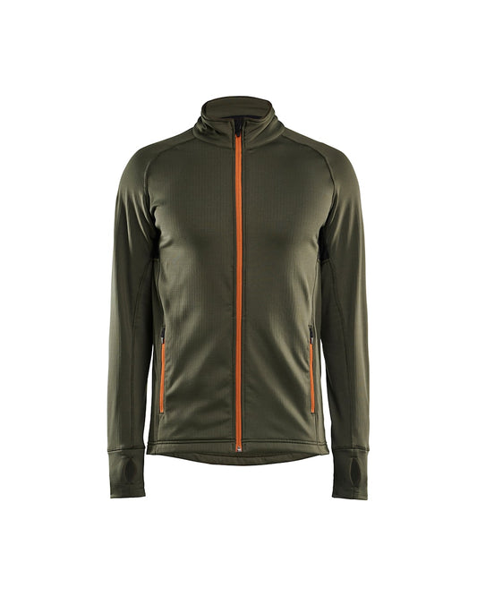 STRIKER Fleecejack WOUDGROEN/ROEST