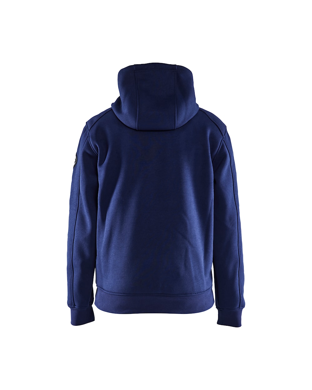 Hooded sweatshirt met rits gevoerd