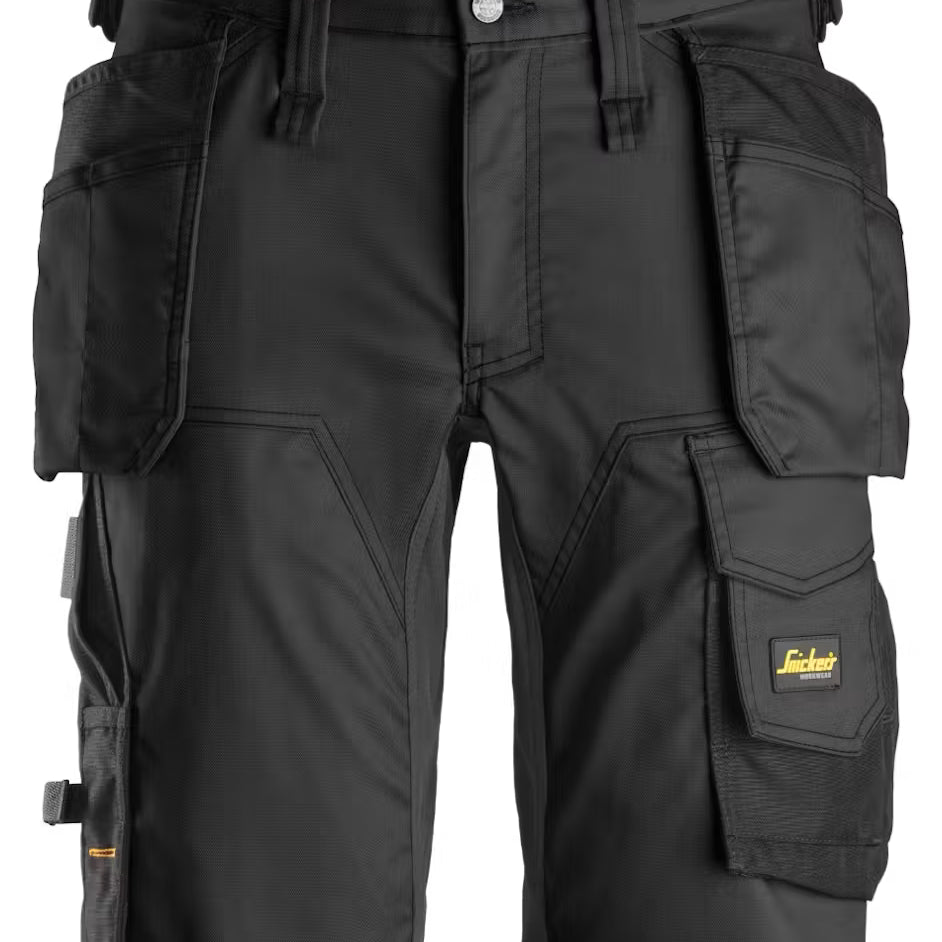 Workwear AllroundWork, Stretch Korte Broek met Holsterzakken 6141