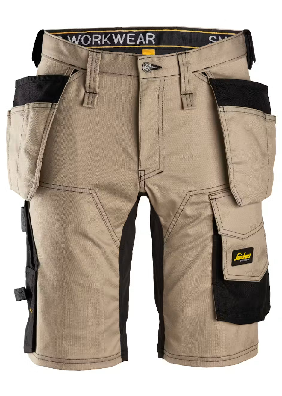 Workwear AllroundWork, Stretch Korte Broek met Holsterzakken 6141