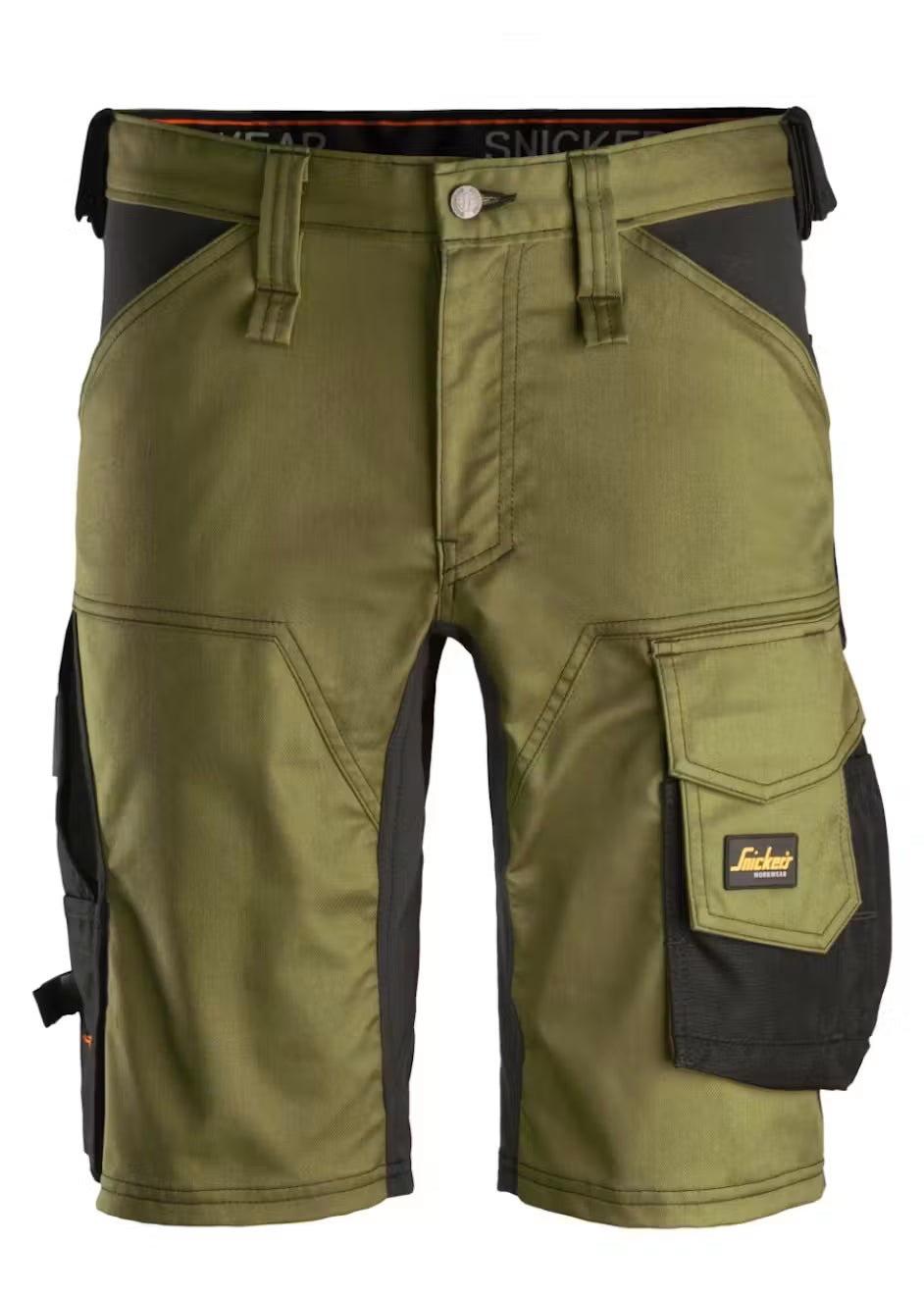Workwear AllroundWork, Stretch Korte Broek met Holsterzakken 6143