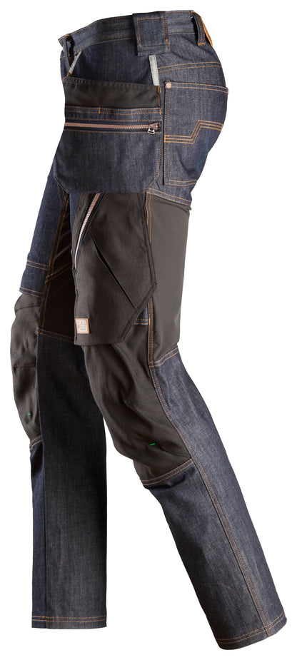 Snickers Denim Werkbroek+ met Holsterzakken