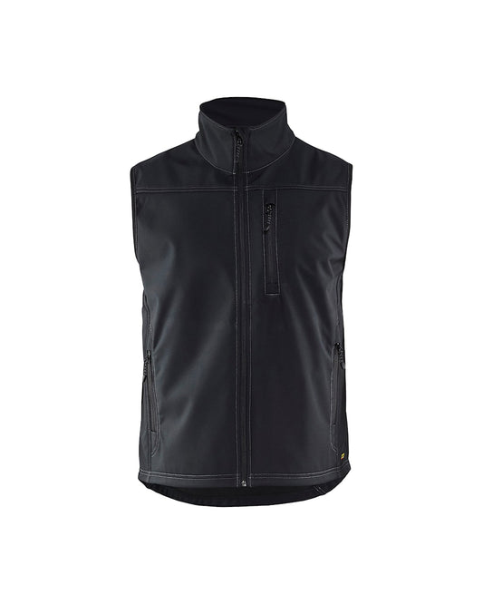 Shoftshell bodywarmer ZWART