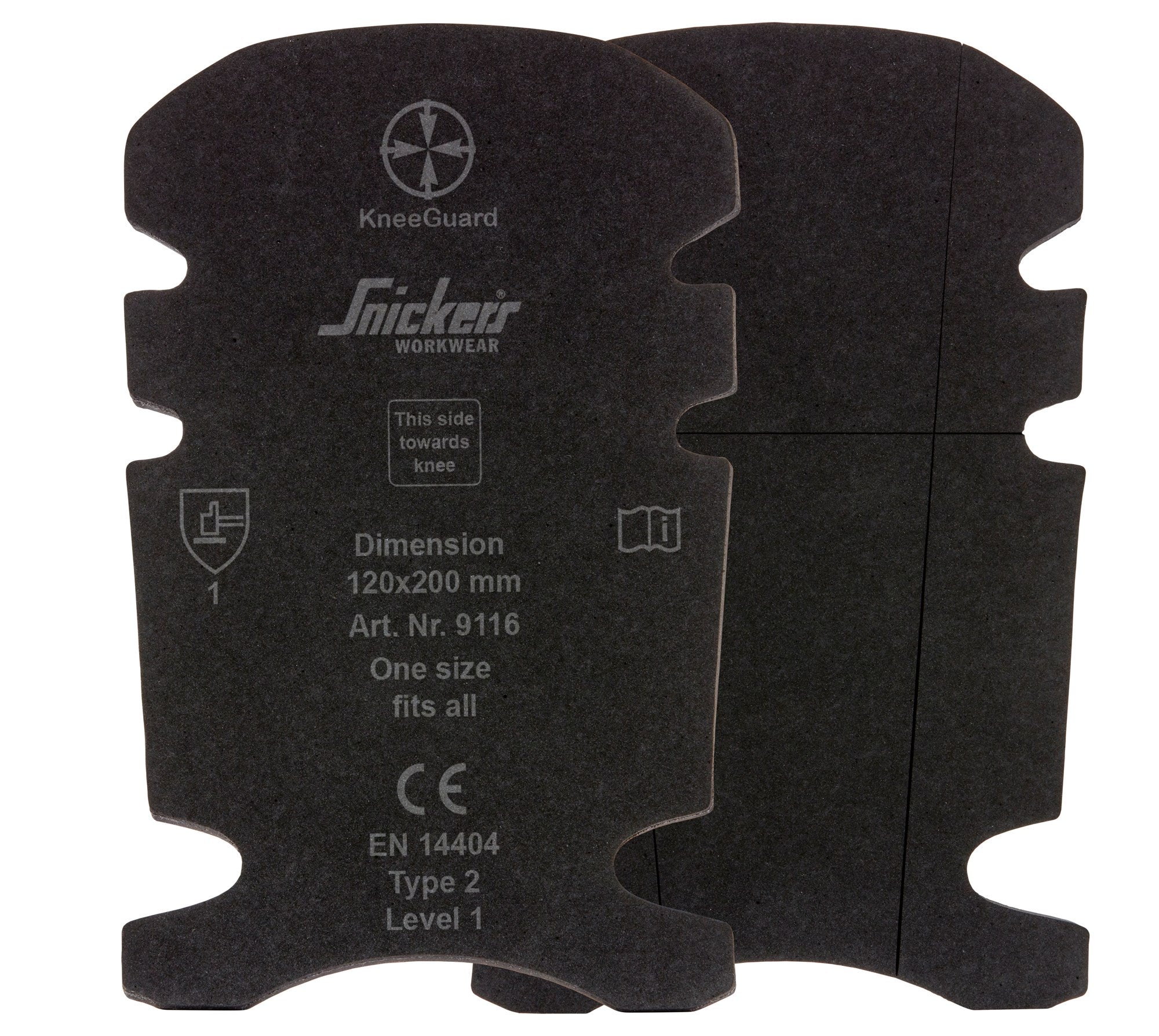 Vlamvertragende Kniebeschermers