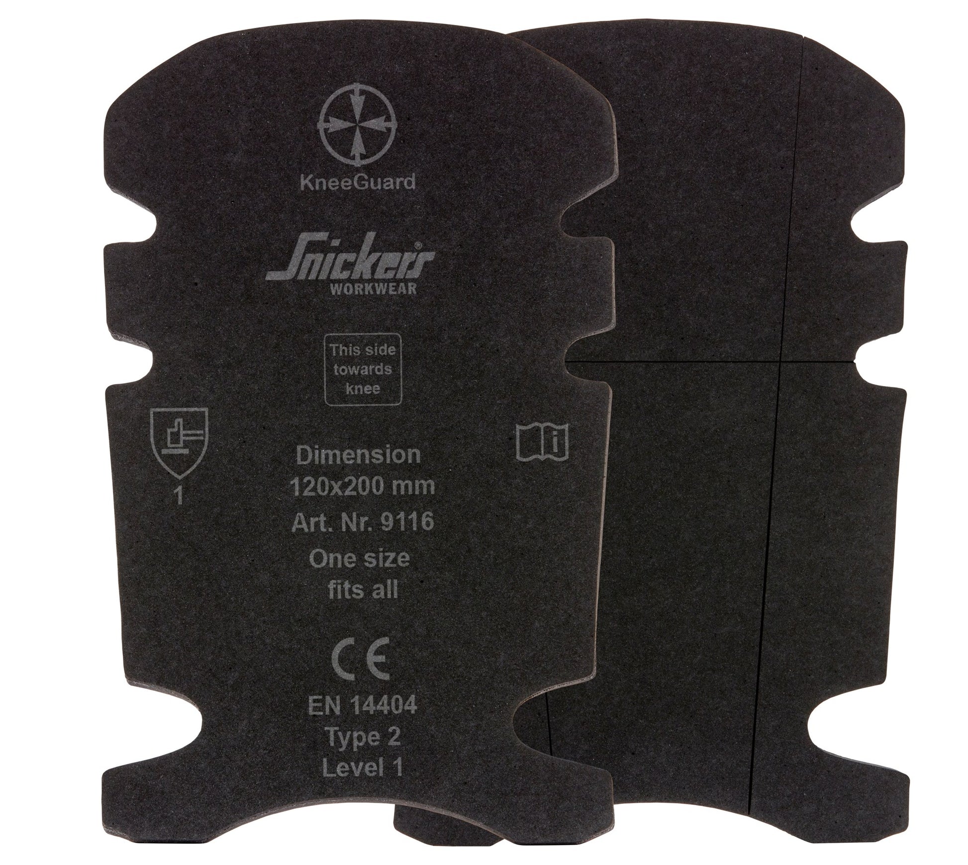 Vlamvertragende Kniebeschermers