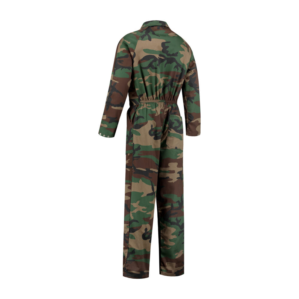 Kinderoverall camouflage Polyester/Katoen