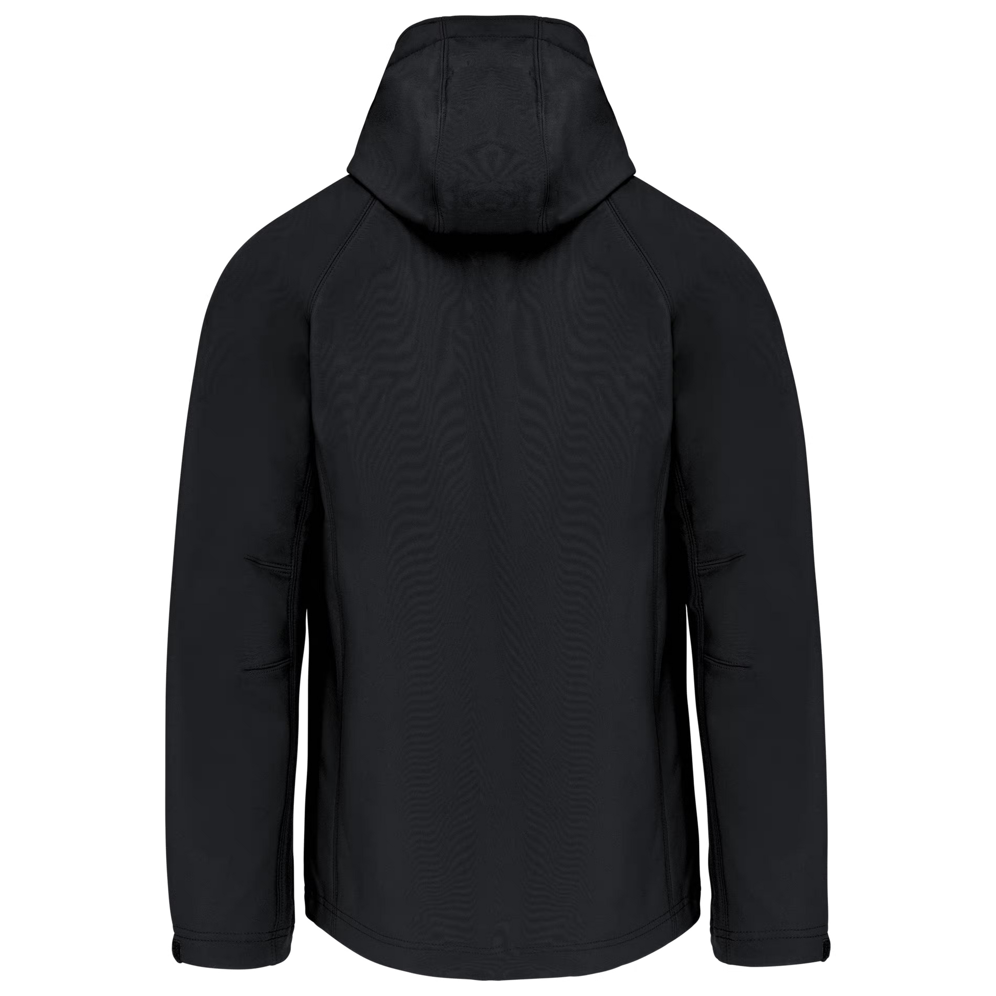 Heren softshell jas met afneembare capuchon
