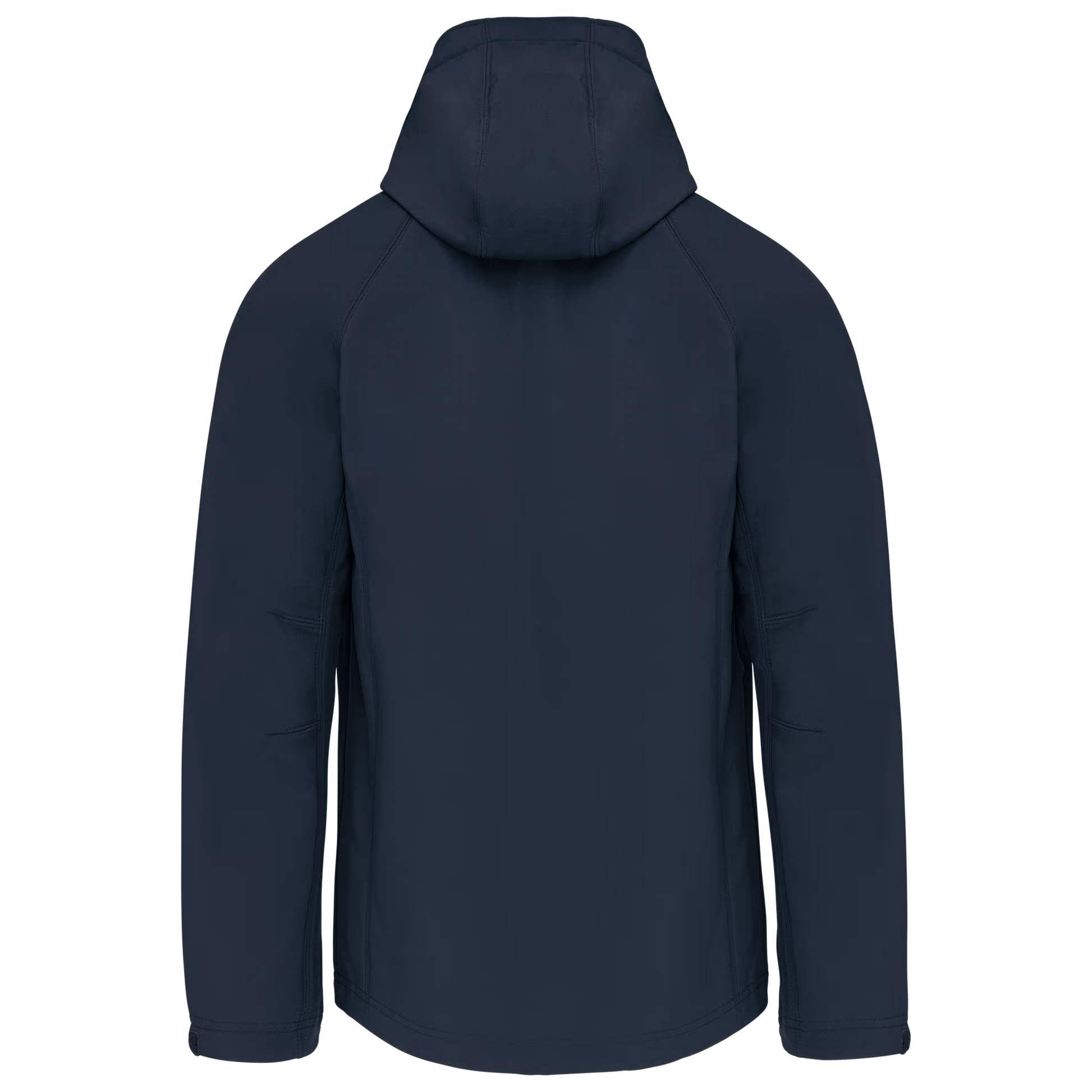 Heren softshell jas met afneembare capuchon