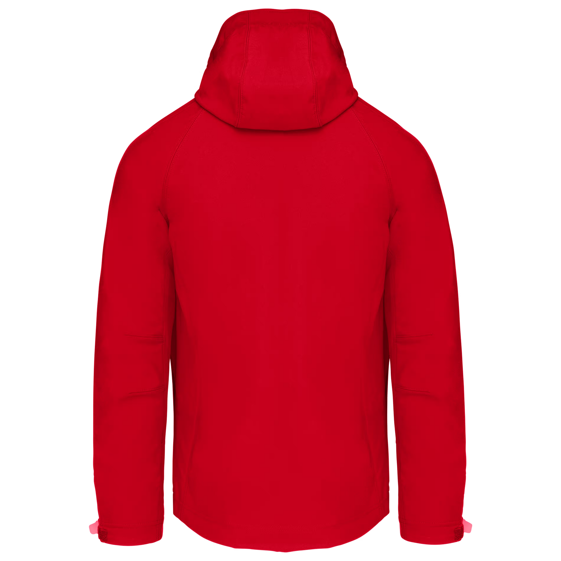 Heren softshell jas met afneembare capuchon