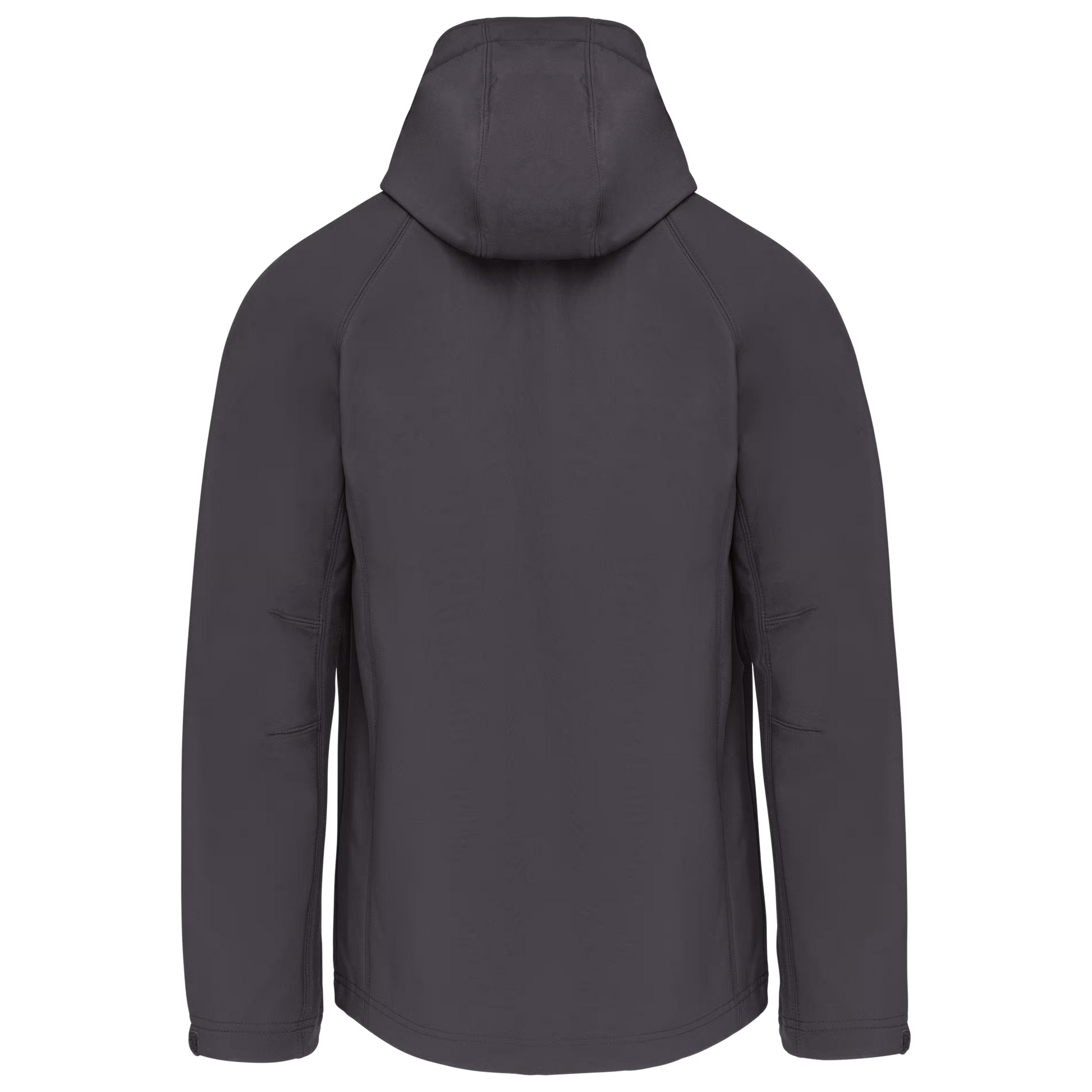 Heren softshell jas met afneembare capuchon