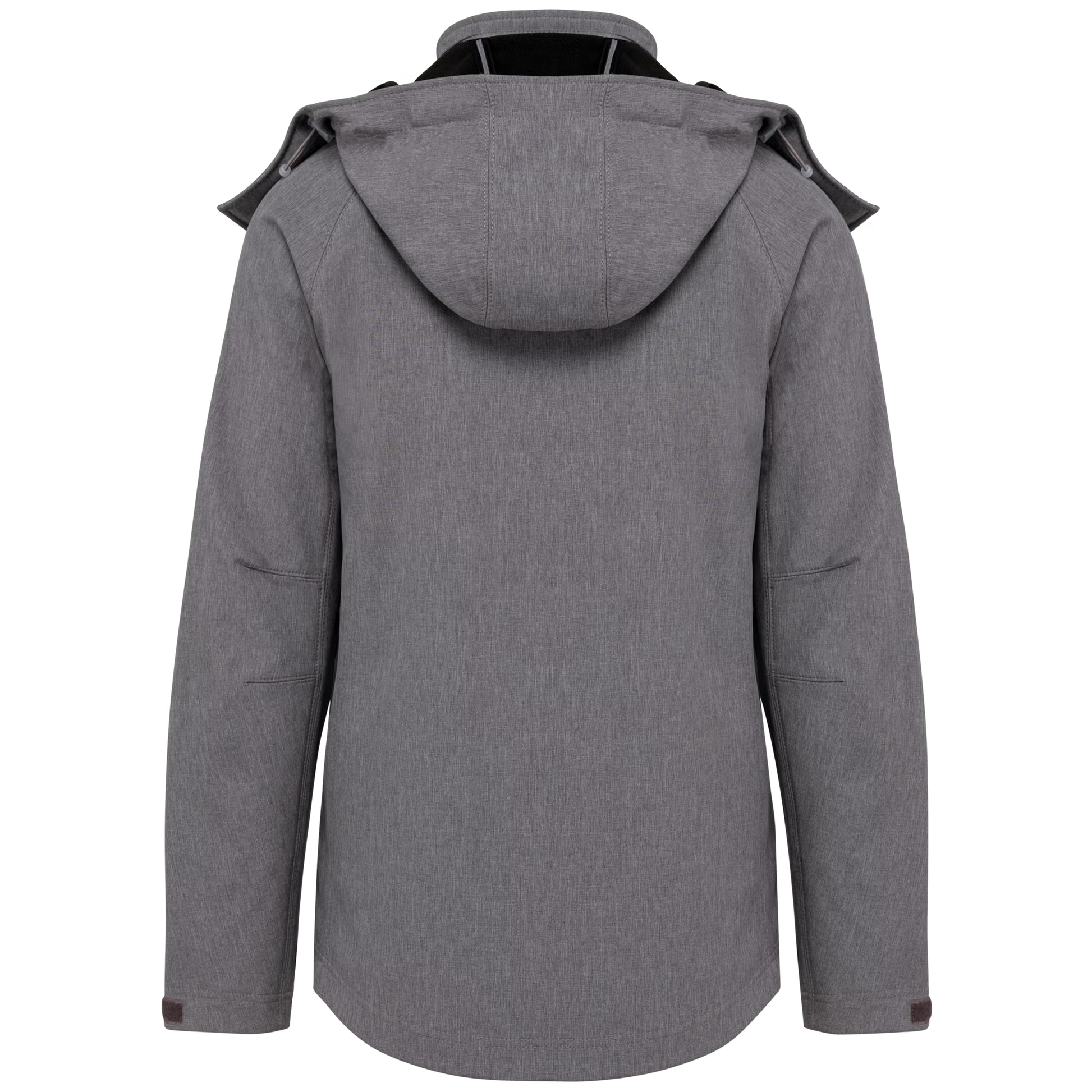 Dames softshell jas met afneembare capuchon