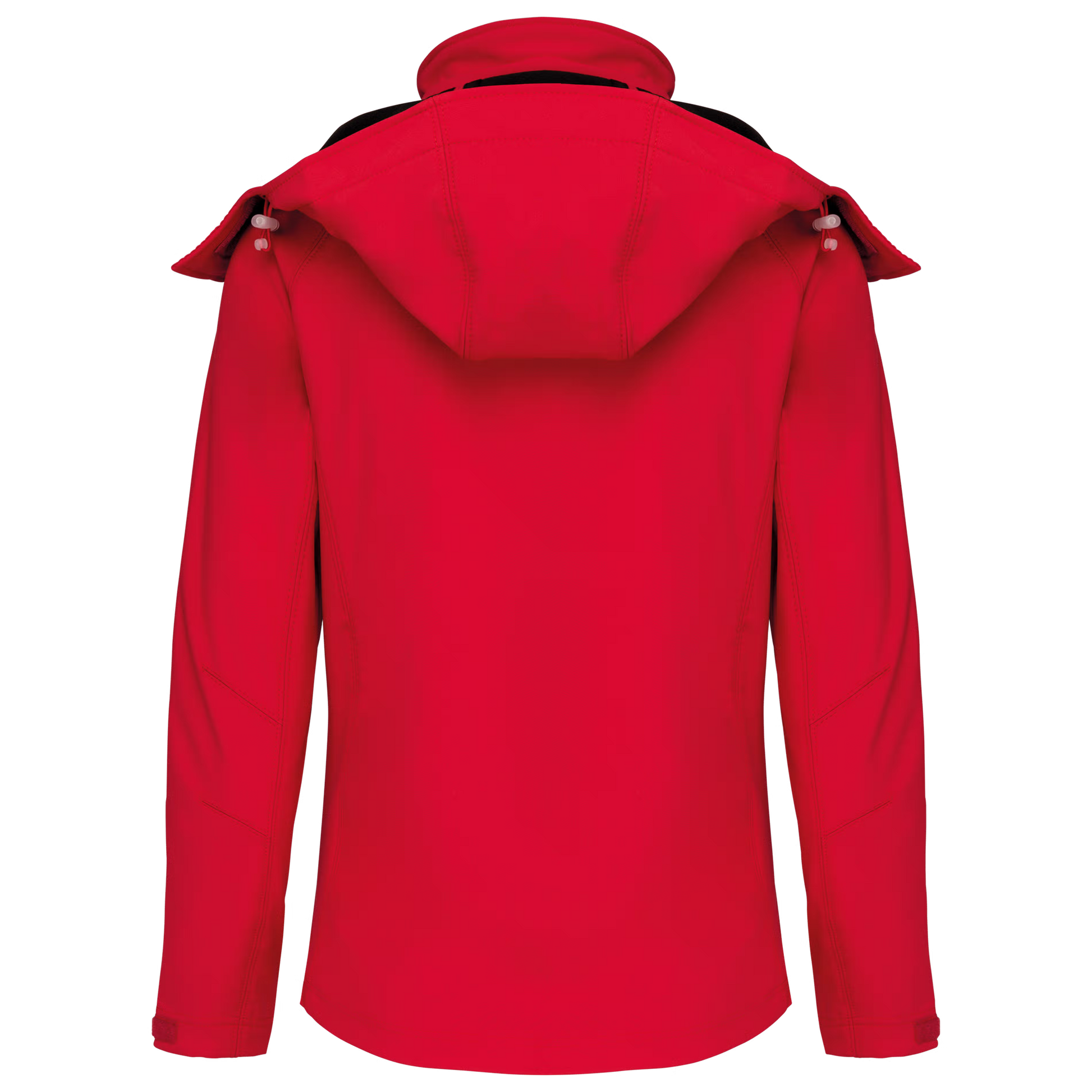 Dames softshell jas met afneembare capuchon