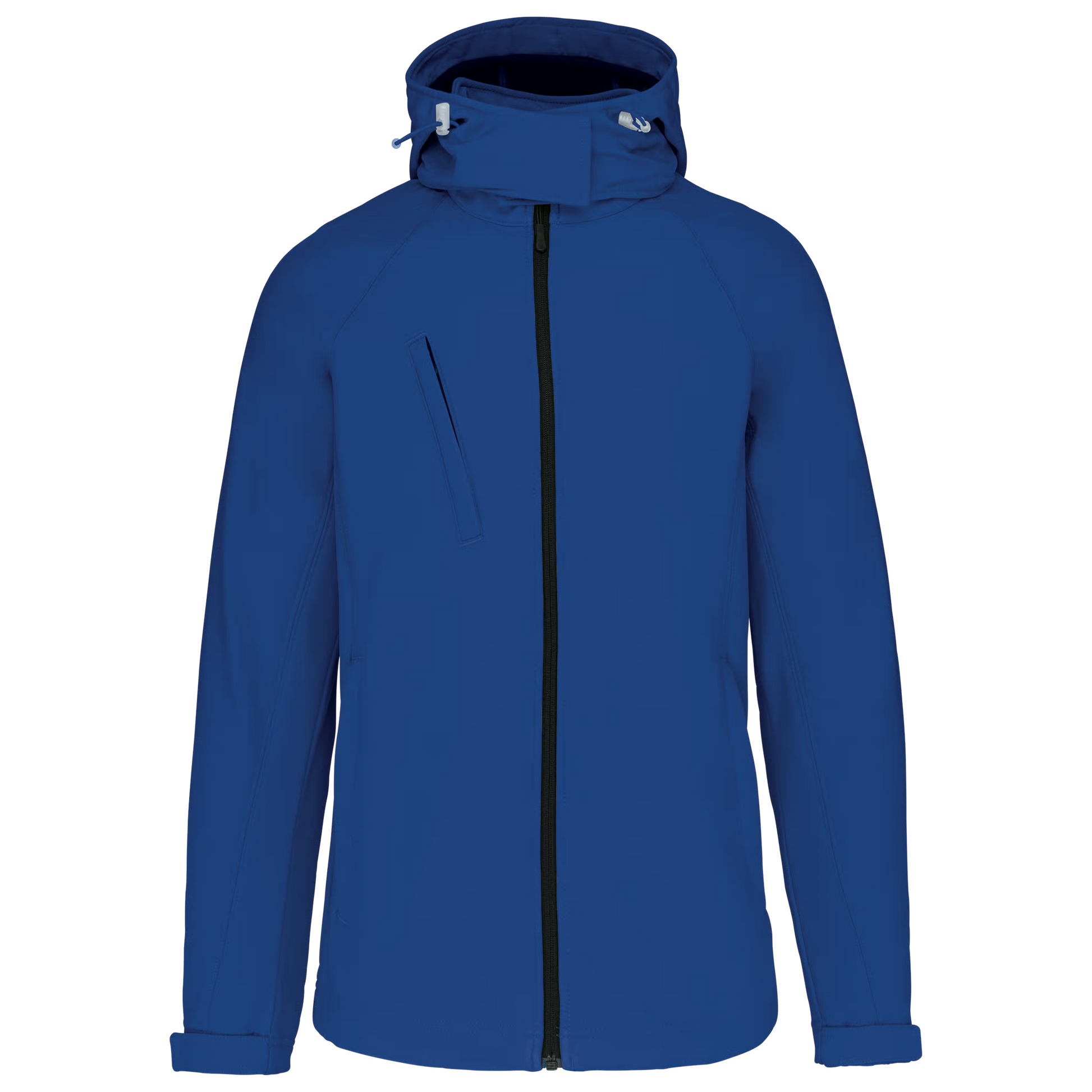 Dames softshell jas met afneembare capuchon
