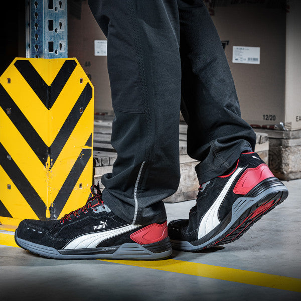 AIRTWIST Rood S3 Veiligheidsschoenen Laag