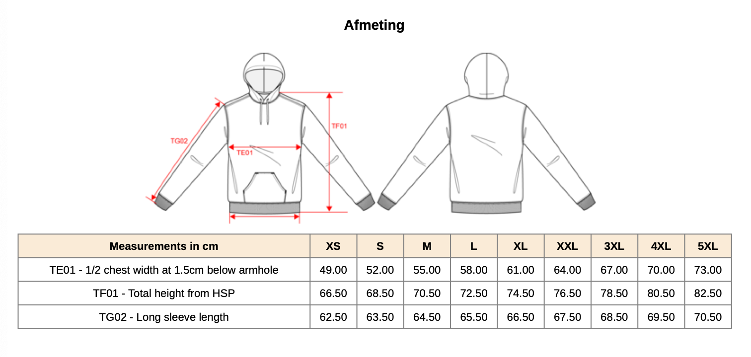 10X Hoodie Bedrukt SUPER DEAL