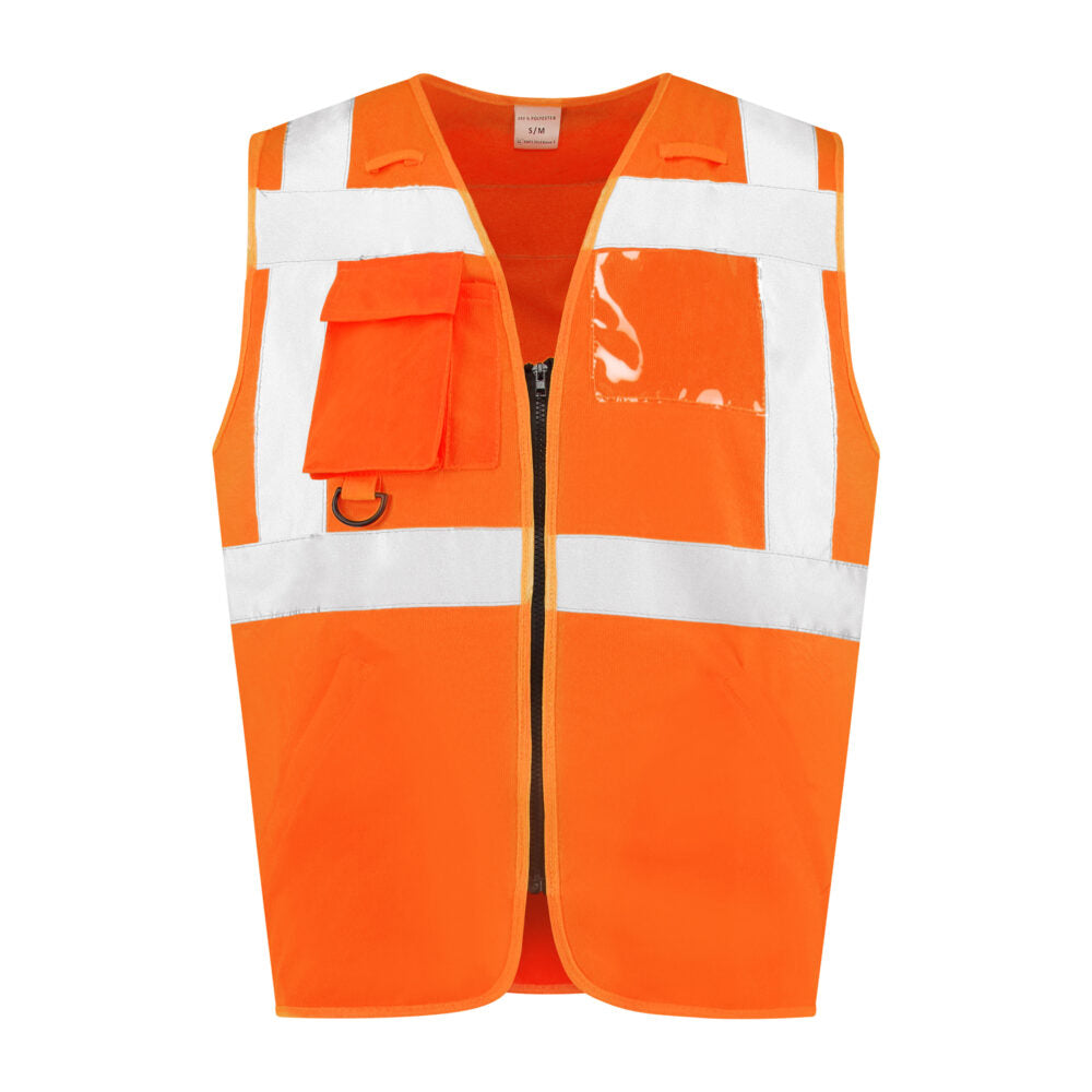 Veiligheidsvest met rits RWS