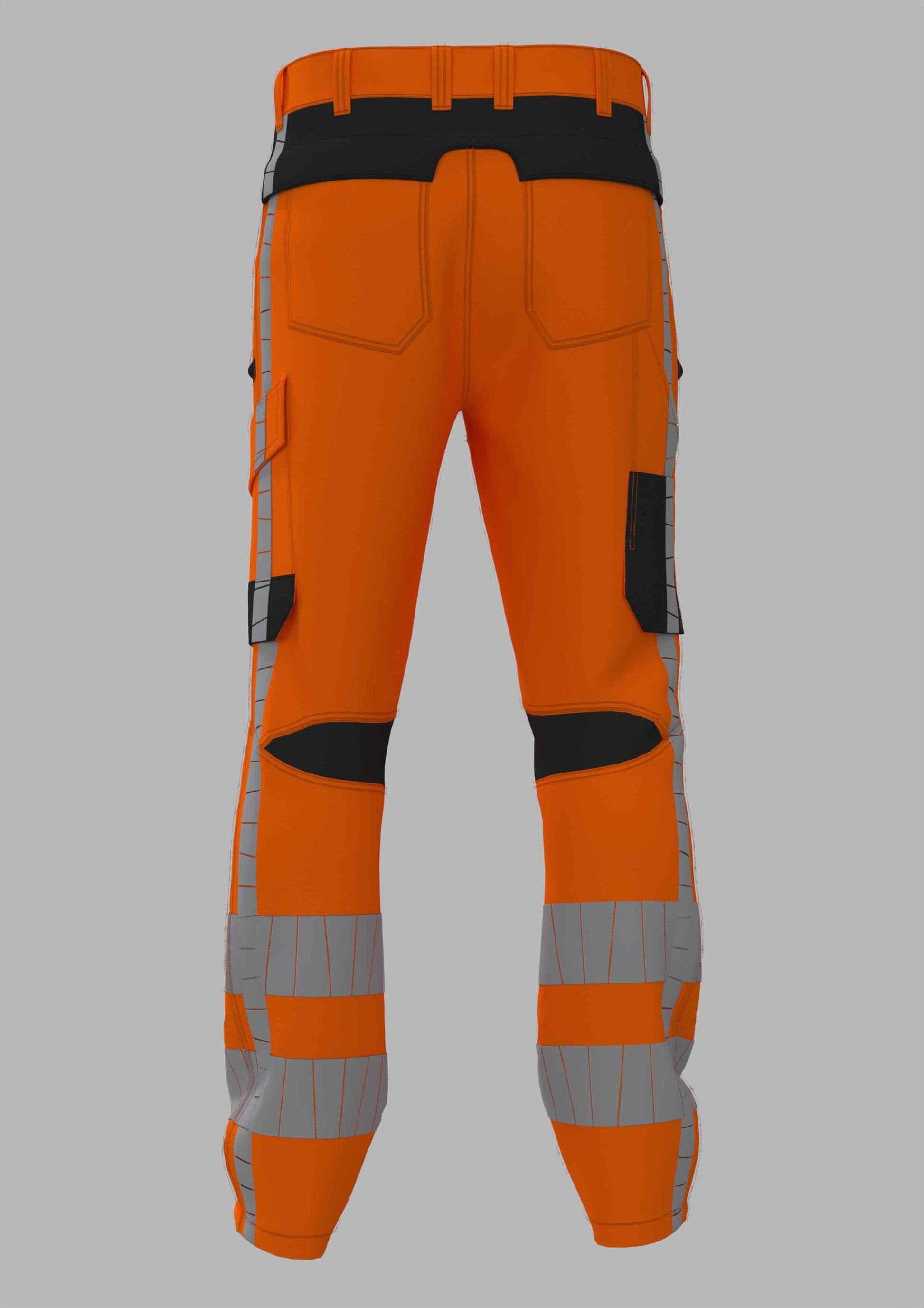 Werkbroek RWS stretch WBSRWS100 fluo-oranje